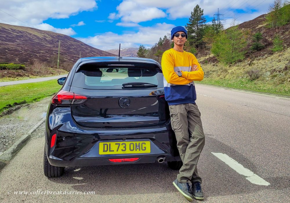 driving across scotland